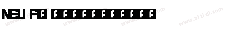 NEU F9 regular字体转换
